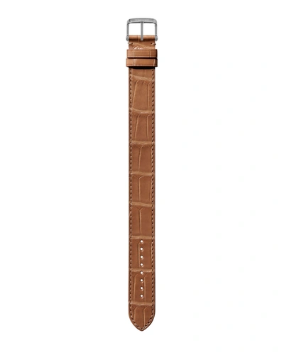 Tom Ford Medium Alligator Strap In Natural