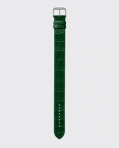 Tom Ford Large Alligator Strap In Emerald