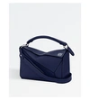 Loewe Puzzle Small Multi-function Leather Bag In Marine