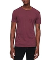 Allsaints Figure Tee In Claret Red