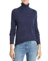 Aqua Cashmere Cashmere Turtleneck Sweater - 100% Exclusive In Navy Nep