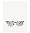 Ray Ban Rb2168 Grey Gradient Brown Stripped Sunglasses In Blue Gold