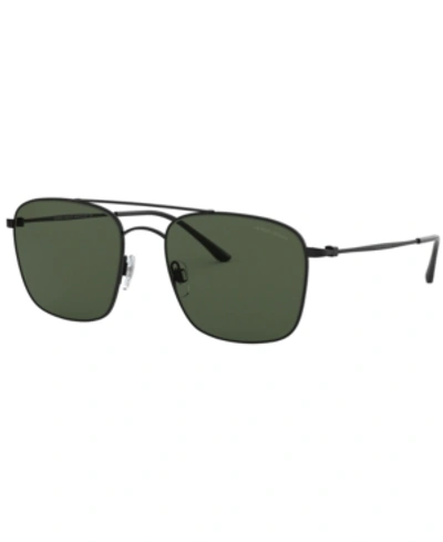 Giorgio Armani Sunglasses, Ar6080 55 In Green