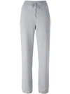 Loro Piana Gathered Ankle Knitted Trousers - Grey In Gray
