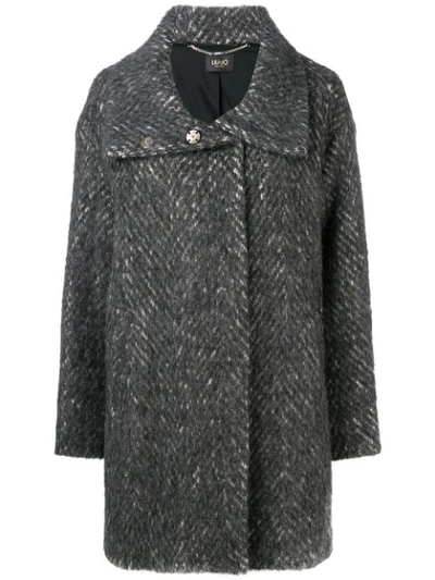 Liu •jo Liu Jo Cocoon Coat - Grey