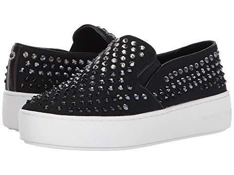 michael kors trent slip on black