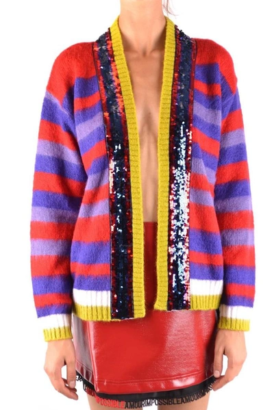 Pinko Women's Multicolor Acrylic Cardigan