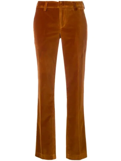 Pt01 Slim-fit Trousers - Brown