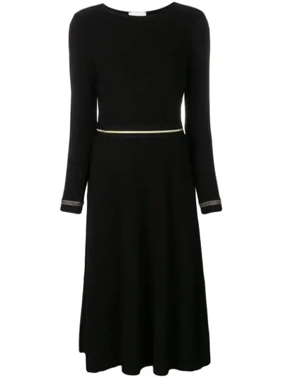 Marcha Liza Belted Dress - Black