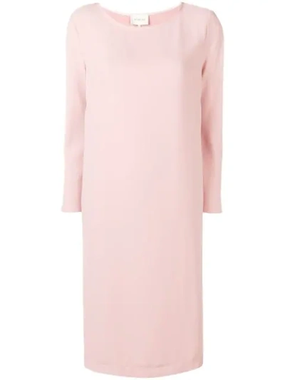 Marcha Giselle Midi Dress In Pink
