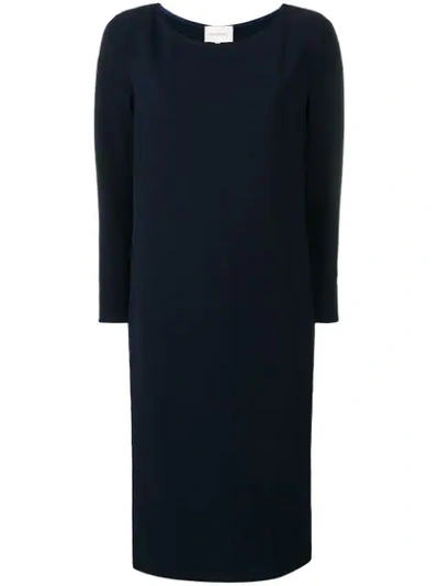 Marcha Giselle Midi Dress In Blue