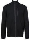 Aztech Mountain Matterhorn Zipped Jumper In Black