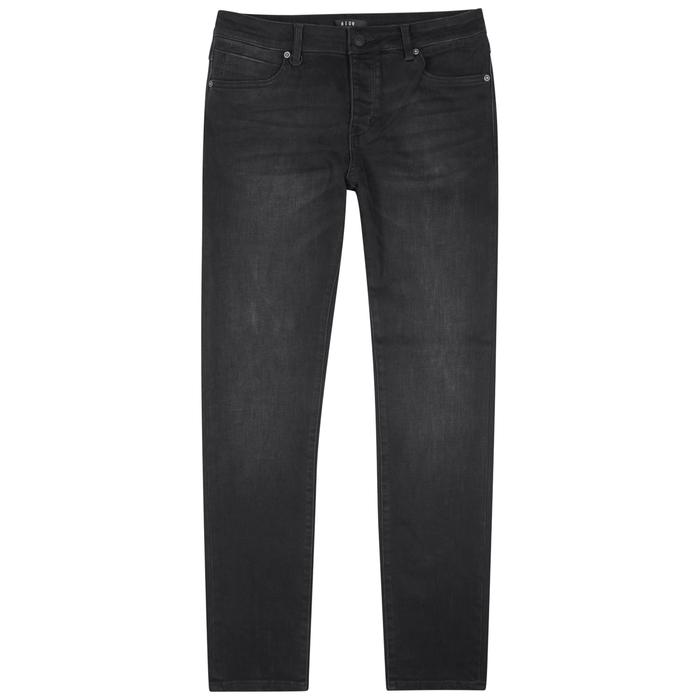 designer black skinny jeans