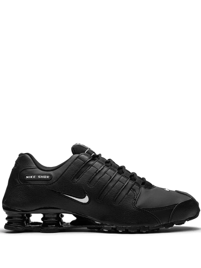 Nike Men's Shox Nz Eu Running Sneakers From Finish Line In Black,white |  ModeSens