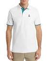 Psycho Bunny St. Croix Regular Fit Polo Shirt In White