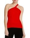 Bailey44 Natasha One-shoulder Sweater In Rich Red