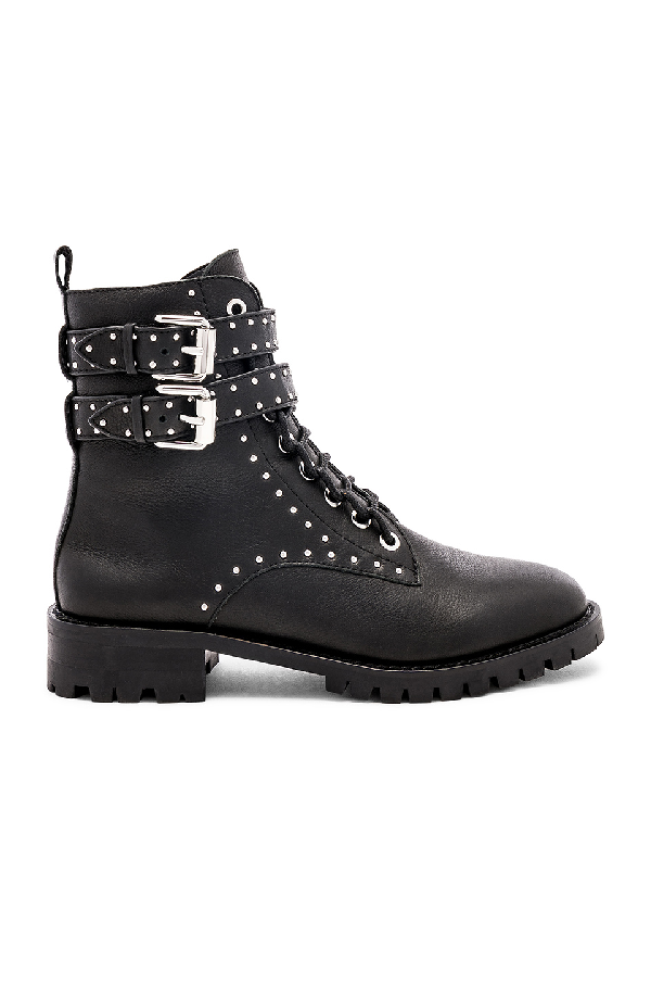 rebecca minkoff jaiden studded combat boots