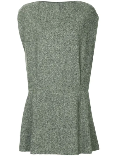 Lanvin Short Tweed Dress - Grey