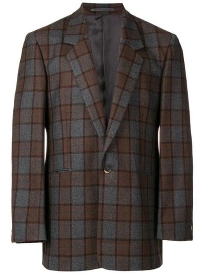 E. Tautz Single Breasted Jacket - Brown