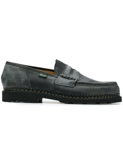 Paraboot Reims Loafers In Black