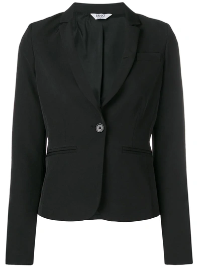 Liu •jo Fitted Blazer In Black