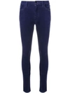 J Brand Skinny Fitted Jeans In Blue