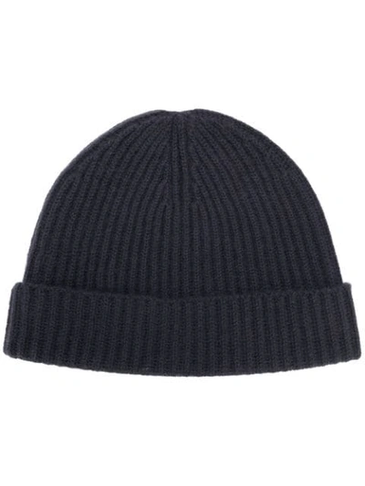 N•peal N.peal Ribbed Beanie - Grey