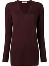 D-exterior D.exterior V-neck Sweater - Red