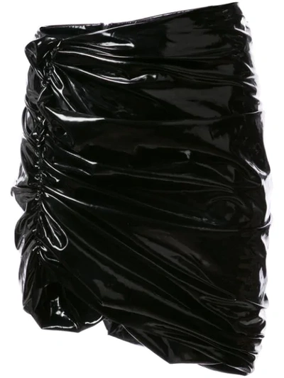 Alix Cyrus Asymmetric Skirt - Black