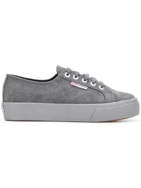 Superga 2730 Platform Sneakers In Grey | ModeSens