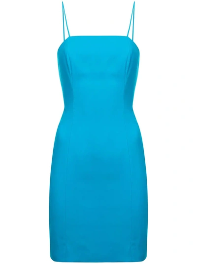 Jay Godfrey Boldon Mini Dress - Blue
