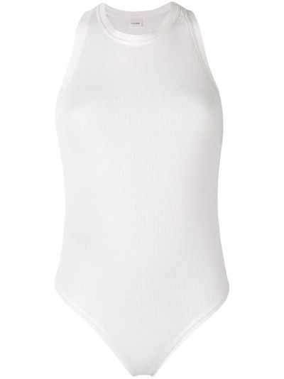 Pinko Sleeveless Bodysuit In White