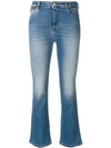 Acynetic Cropped Jeans In Blue