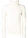 Fortela Roll Neck Sweater - White