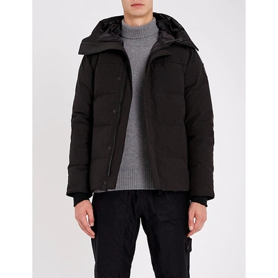 Canada Goose Macmillan Quilted Shell-down Parka In Black