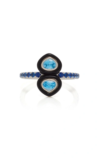 Marina B Castegneta Ring In Blue