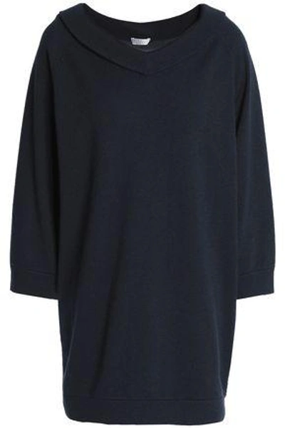 Brunello Cucinelli Woman Cashmere Sweater Midnight Blue