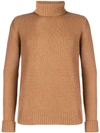 Fortela Knitted Sweater - Brown