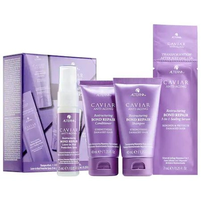 Alterna Haircare Caviar Anti-aging® Restructuring Bond Repair Trial Kit