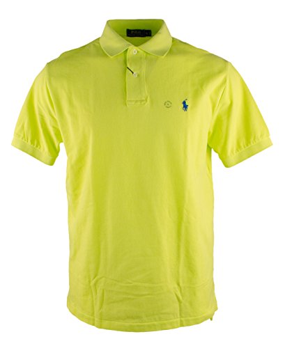 bright yellow ralph lauren polo shirt
