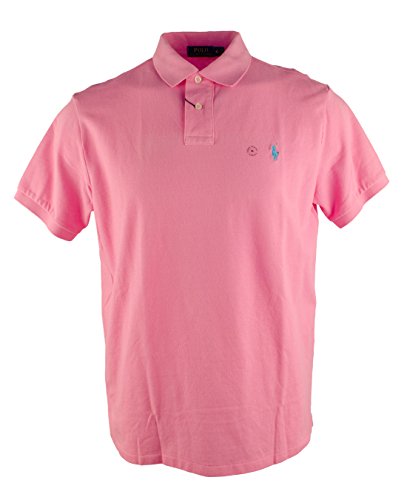 Polo Ralph Lauren Men's Classic Fit Short Sleeve Solid Pony Mesh Polo ...