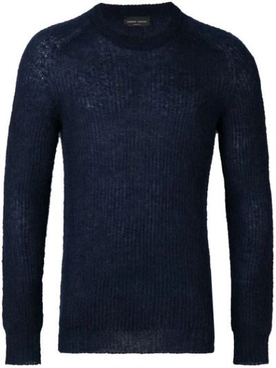 Roberto Collina Perfectly Fitted Sweater - Blue