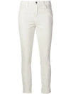J Brand Skinny Trousers In White