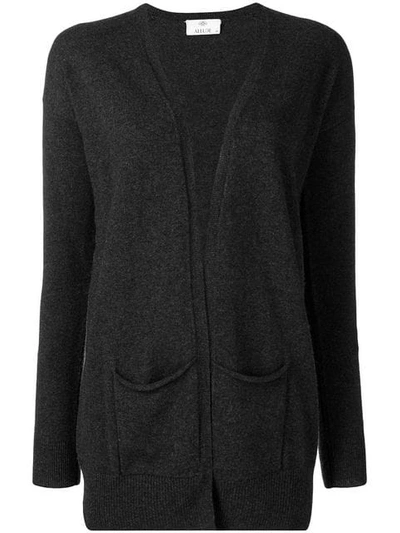 Allude Cashmere Cardigan In Grey