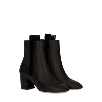 Furla Lady Ankle Boots Onyx In Black