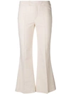 Isabel Marant Cropped Trousers In White