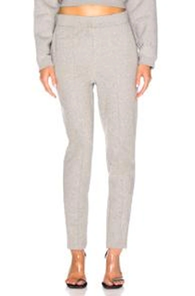 Alexander Wang T T By Alexander Wang Pull On Pant In Heather Grey