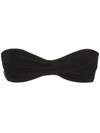Amir Slama Sleeveless Bikini Top In Black