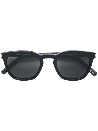 Saint Laurent Sl 28 Sunglasses In Black