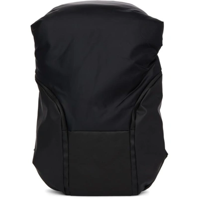 Côte And Ciel Black Mimas Nile Backpack In Black/grey